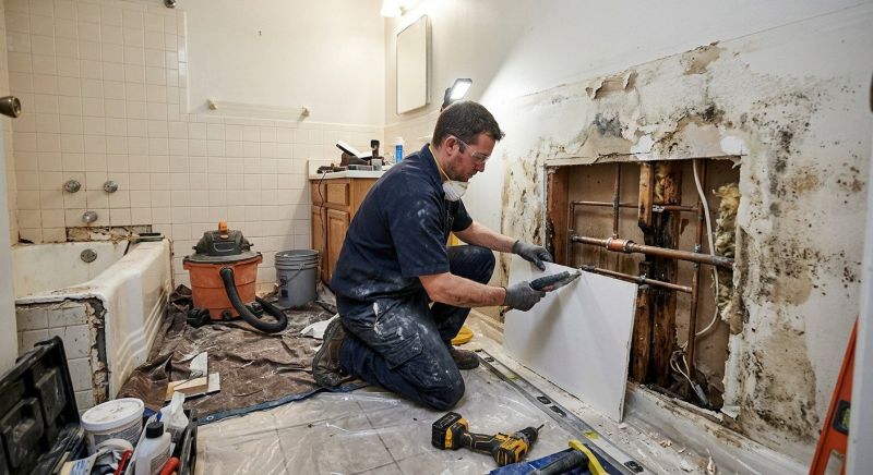 Bathroom Water Damage Repair in Charleston, SC